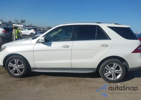 2013 Mercedes-Benz Ml 350 from USA, damaged, VIN 4JGDA5JB4DA190358